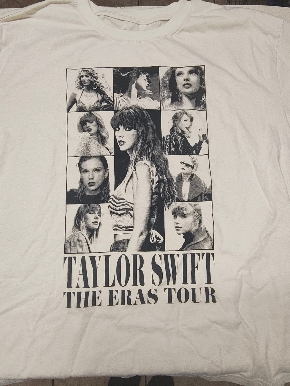 Taylor Swift The Eras Tour Official T-Shirt - US Tour Dates Graphic Tee XL